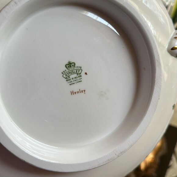 AYNSLEY Henley VTG Bone China Casserole Dish - Picture 6 of 6